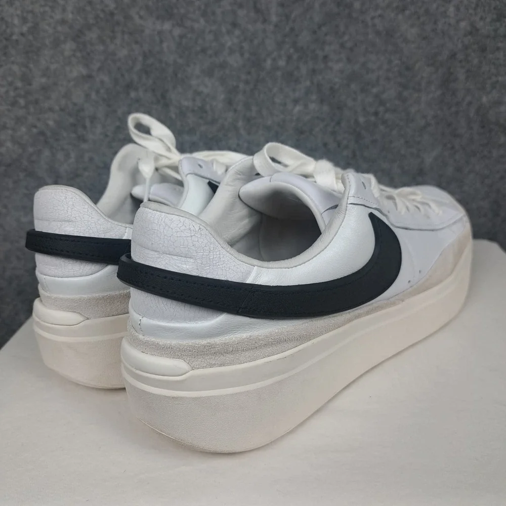 Size 11.5 - Nike Blazer Phantom Low White Black Soft‎ Leather Men